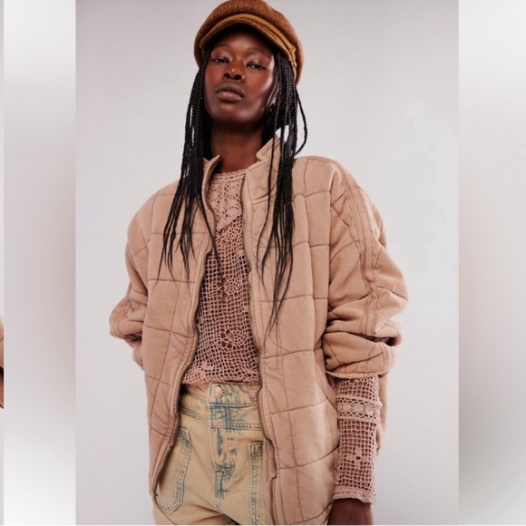 NWT Free People | Dolman Quilted Jacket | Medium - Picture 3 of 16